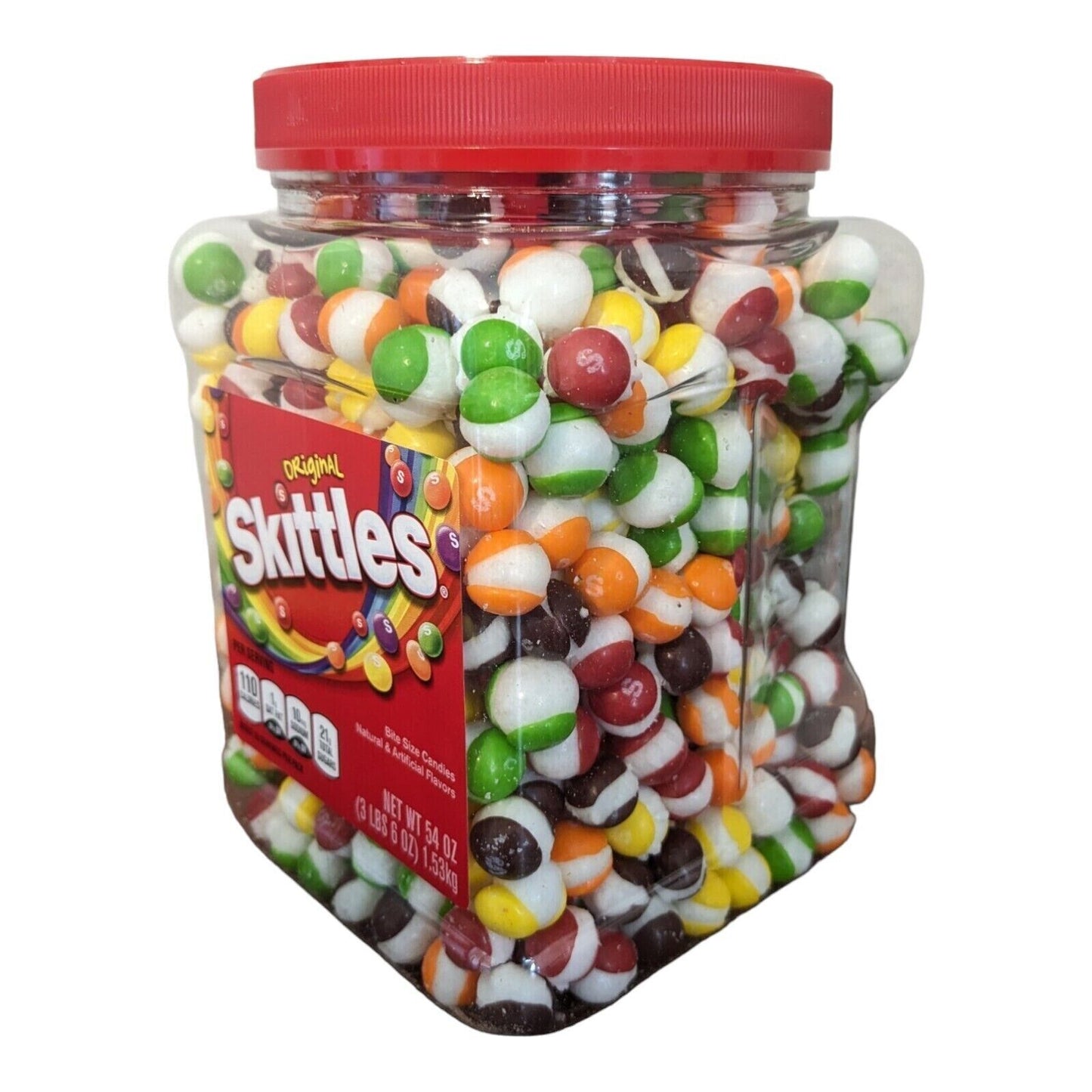 Freeze Dried BIG AUTHENTIC PREMIUM SKITTLEZ IN Original Skittle Candy 54oz JAR