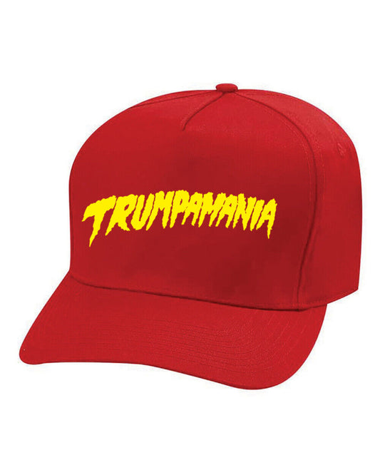 TRUMPAMANIA txt TRUMPMANIA HULK HOGAN HULKAMANIA Trump President shirt cap HAT