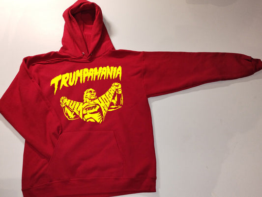 TRUMPAMANIA TRUMPMANIA HULK HOGAN HULKAMANIA Trump 4 President shirt New HOODIE