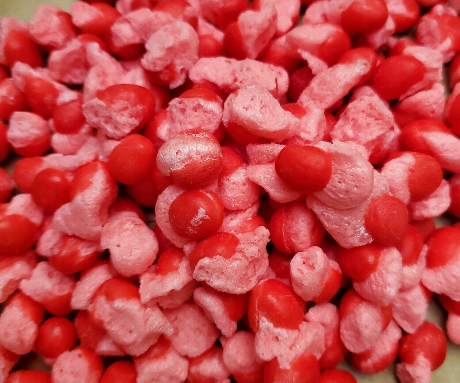 FREEZE DRIED PREMIUM RED HOTS in 5.5 Oz Original Box Candy SKITTLEZ HOT Candies