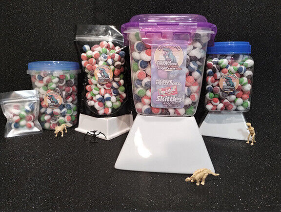 Free FREEZE DRIED Candy Samples EVERY ORDER! WILD BERRY SKITTLEZ -Dino-Delites🦖