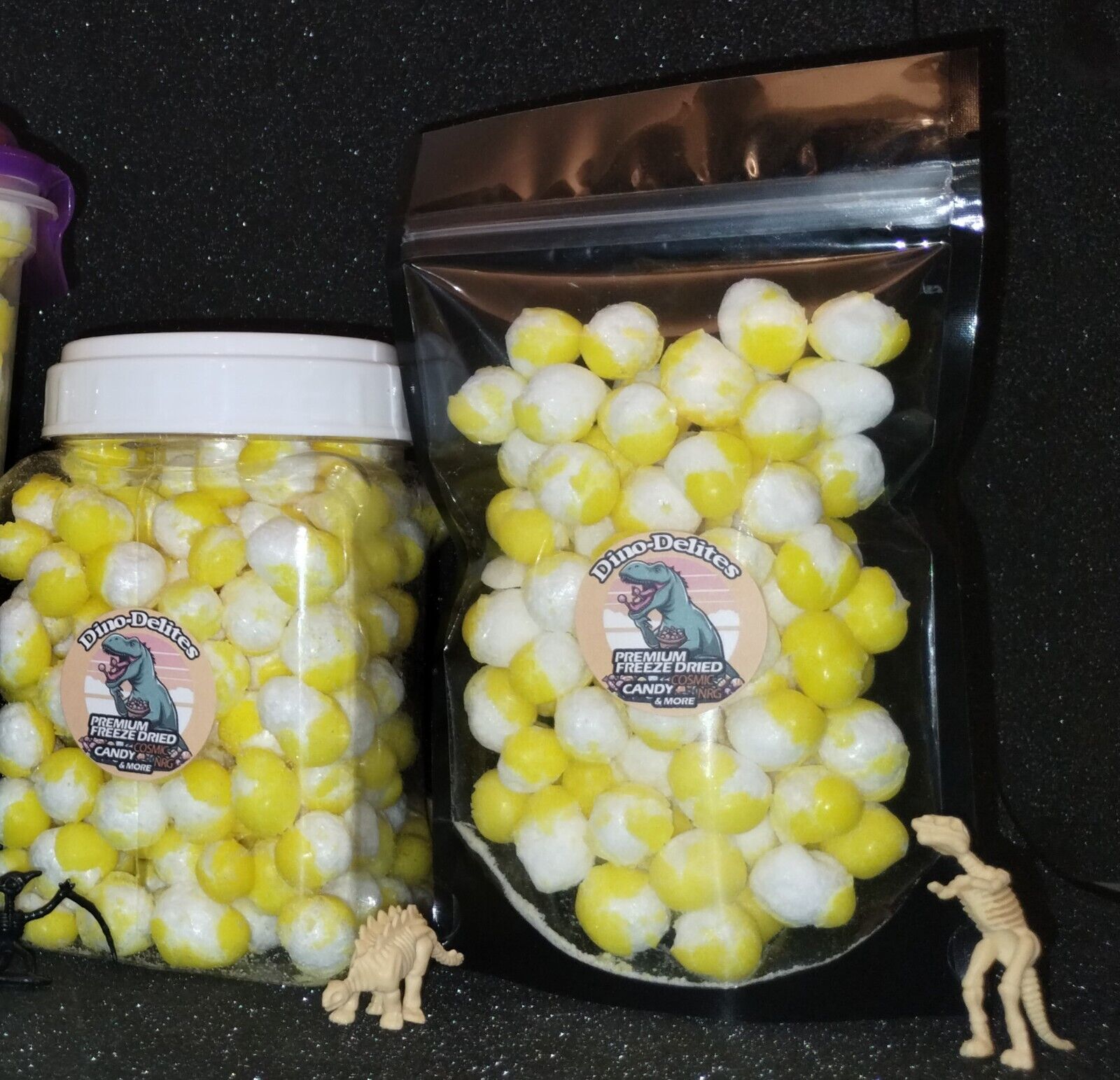 ✌FREEZE DRIED LEMONHEADS✌LEMON HEADS Free Samples Each Order!🦖Dino-Delites🦖