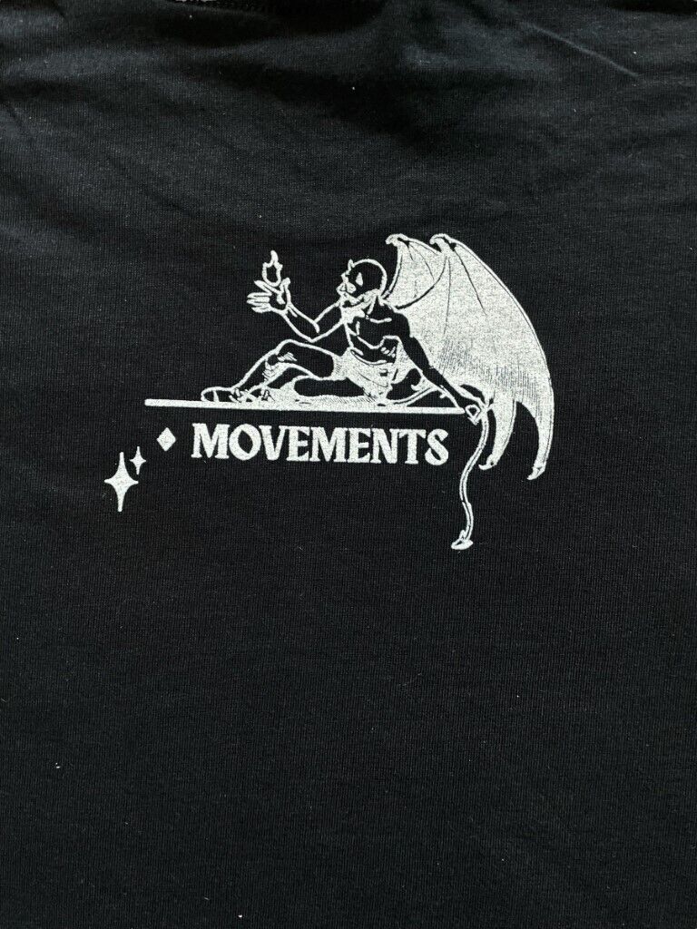 💀MOVEMENTS✌RUCKUS!  Cherry Thrill ☠It's a Dance With Death" Devil music SHIRT