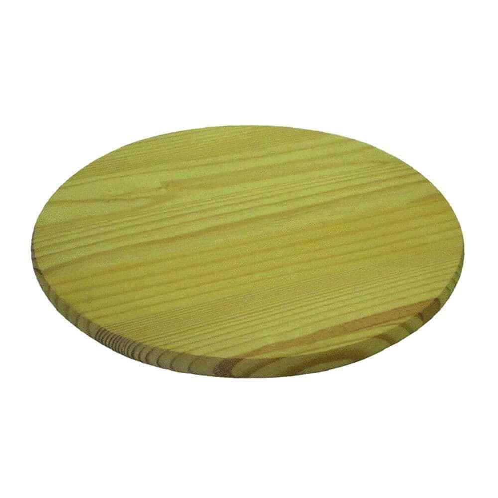 NEW 1 in x 18" Diameter ROUND TOP Pine Edge Glued Rounds SMOOTH FINISH WOOD