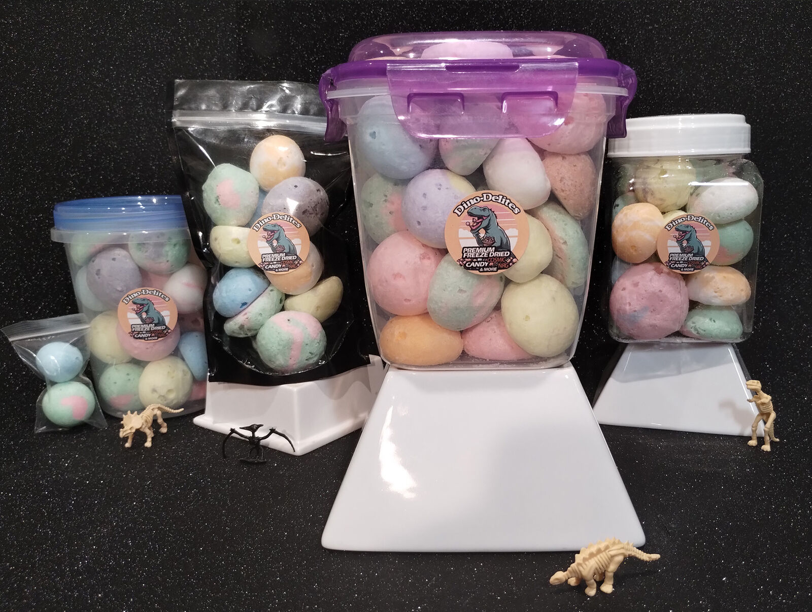 ✌FREEZE DRIED Salt Water TAFFY✌NEOPOLITAN-BLACK LICORICE Hot🦖ASSORTED CANDY🦖