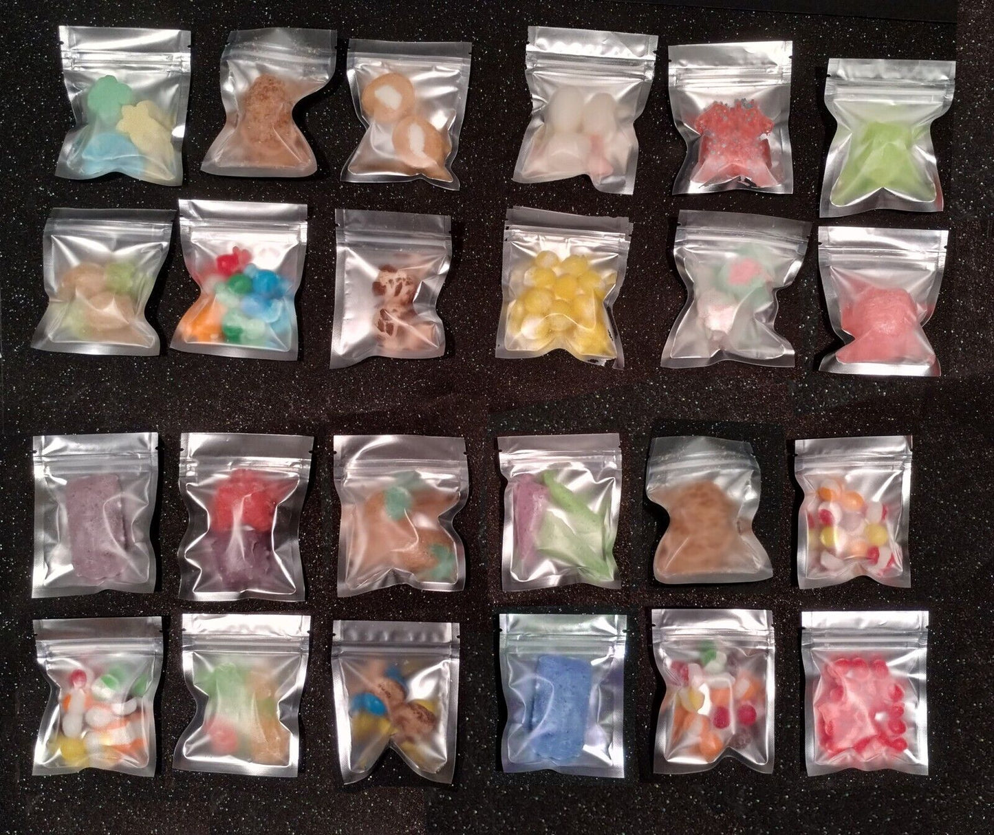 Freeze-Dried VARIETY MIX SUPER PARTY Pack of 25 Candies Stocking Stuffers Candy