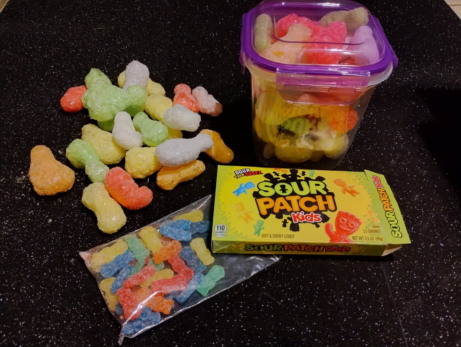 FREEZE-DRIED✌SOUR PATCH KIDS✌4oz TROPICAL & ORIGINAL Mix n Match