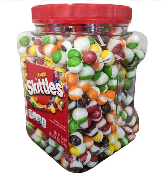 Freeze Dried SKITTLEZ SATISFACTION GUARANTEED! Returns accepted! Fresh 54oz Jar