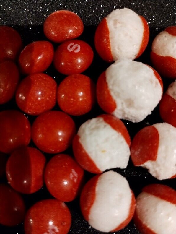 ❤FREEZE DRIED BE MY VALENTINE SKITTLEZ 54 OZ SweetHeart & LOVE HOT RED Candy Jar