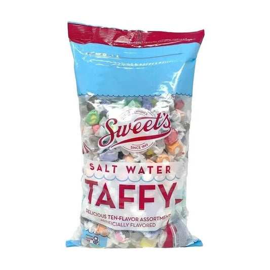 4 LBS Sweets Salt Water Taffy 10 FLAVORS Variety Flavors GREAT FOR FREEZE DRYING