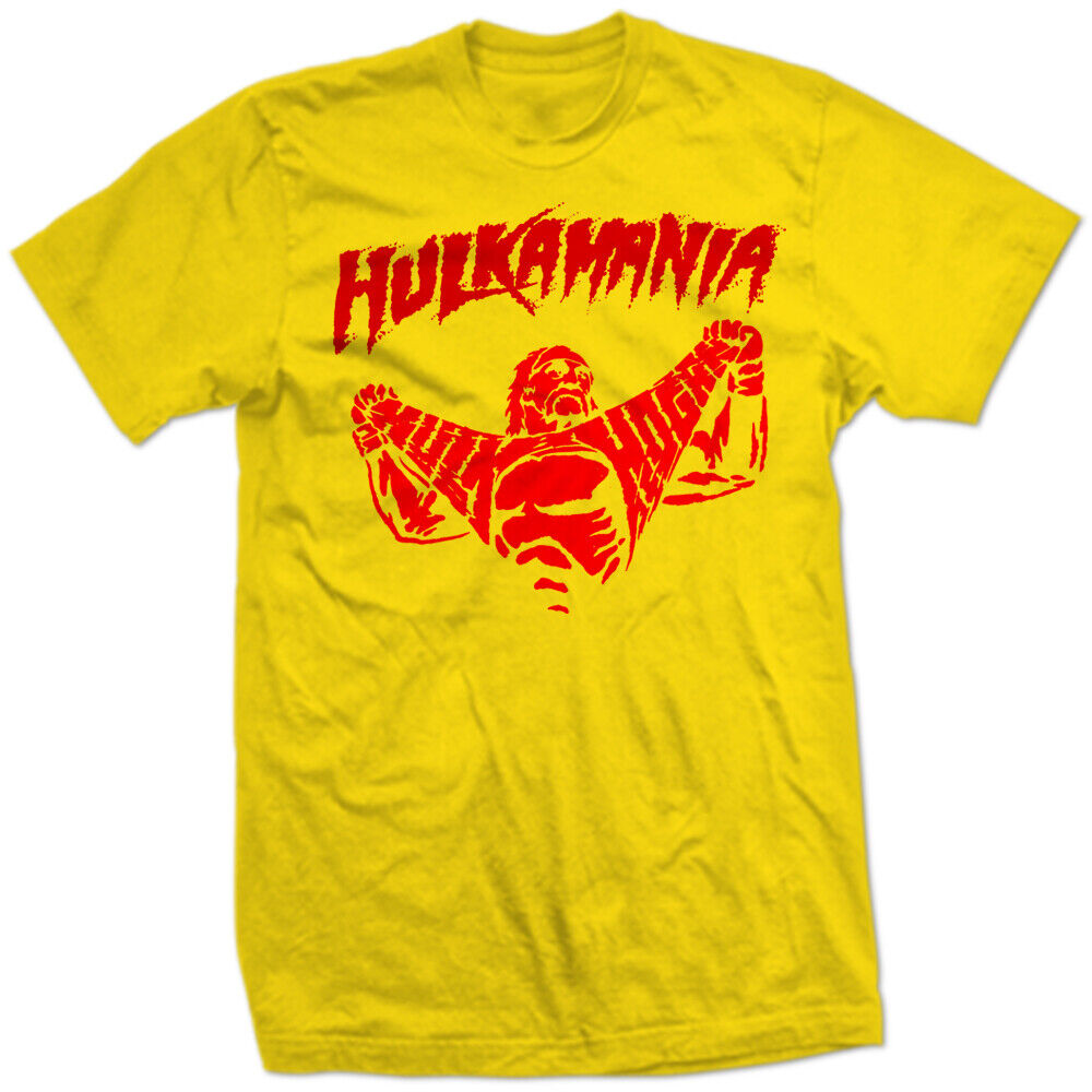 HULKAMANIA TEXT Y/R HULK HOGAN TRUMPAMANIA TRUMPMANIA Trump 4 President SHIRT