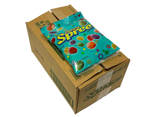 12 pack of SPREES BOXED n box Nestle Chewy Spree Peg Bag 7oz PK12 (Discontinued)