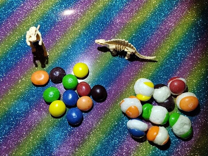 Freeze Dried LGBT RAINBOW SKITTLEZ Gay Pride Flag Colors +blue Original Candy