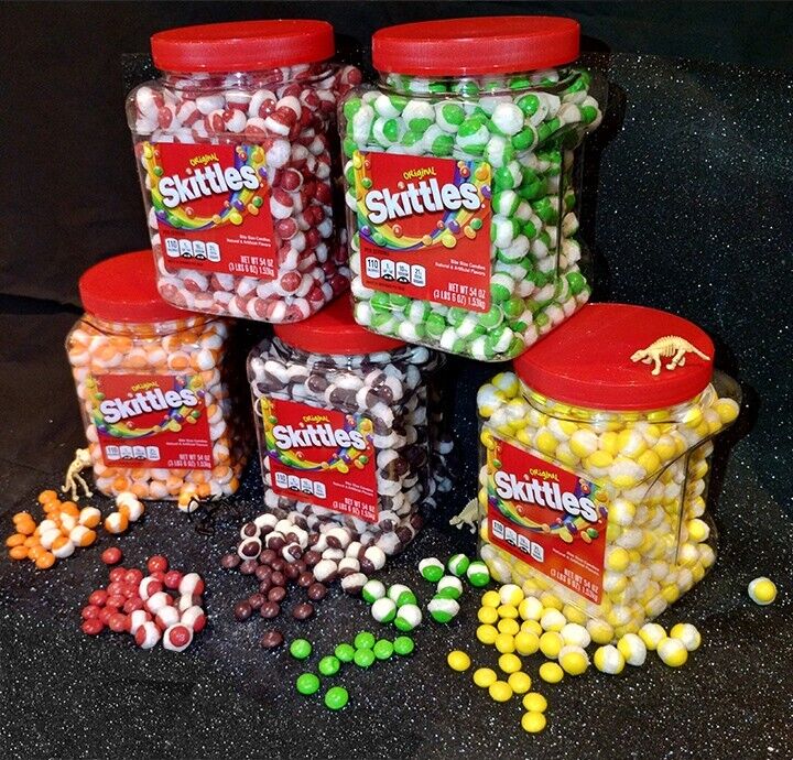 FREEZE DRIED ST PATRICK'S DAY FINEST SKITTLEZ 54 OZ IRISH GRN Original Candy Jar