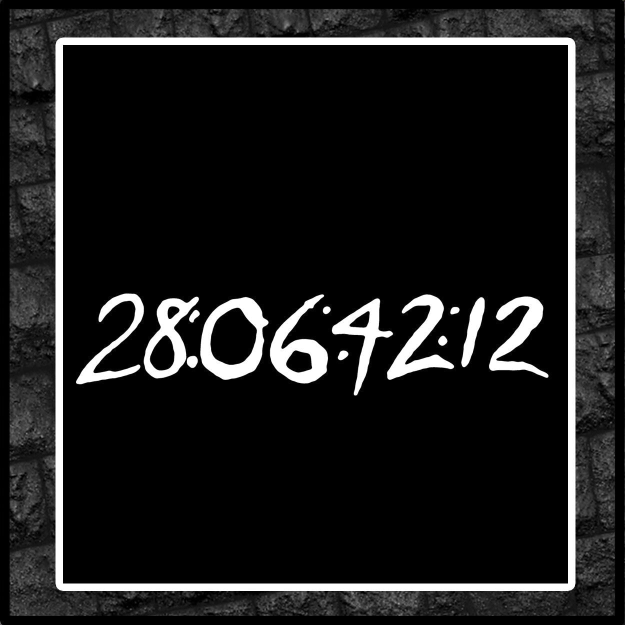 DONNIE DARKO "The End Of the World" Numbers 28:06:42:12 Donnie's Arm RARE SHIRT