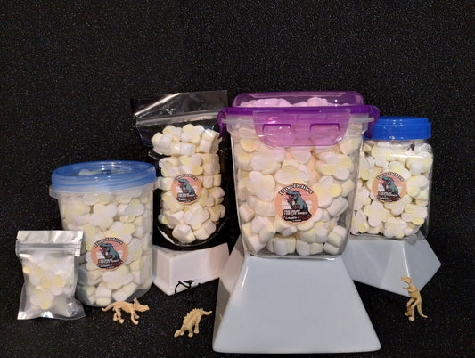 FREEZE DRIED PUFFY- ORIGINAL - OZ - LBS✌*MARSHMALLOW*🦖BUTTERY POPCORN PUFFS AIR