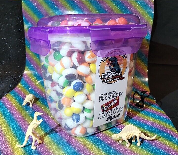 ❤❤Freeze Dried LGBT RAINBOW SKITTLEZ 54 OZ EQUAL RIGHTS Flag Original Candy Jar❤