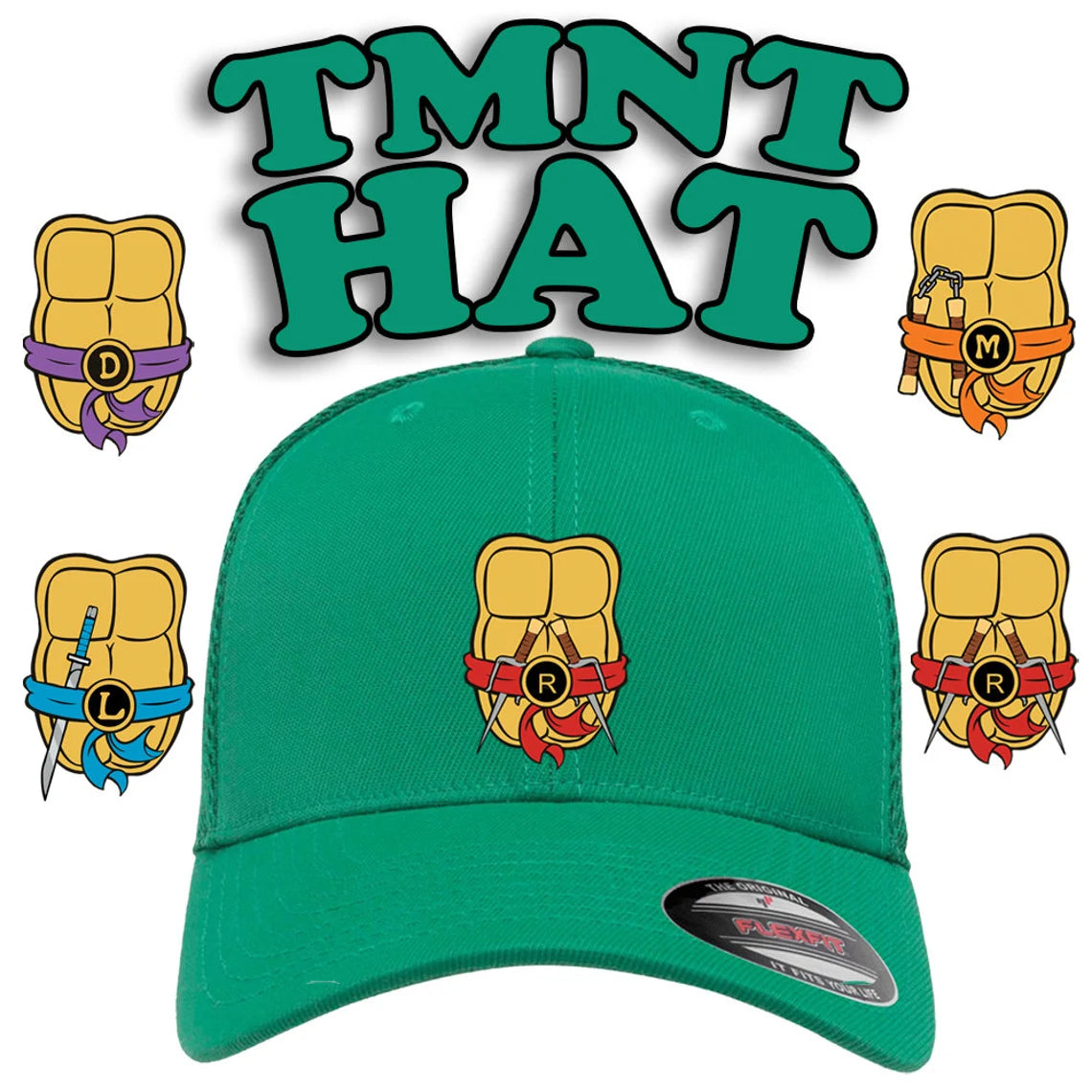 TMNT HATS - CAPS to COMPLETE YOUR Halloween Costume!