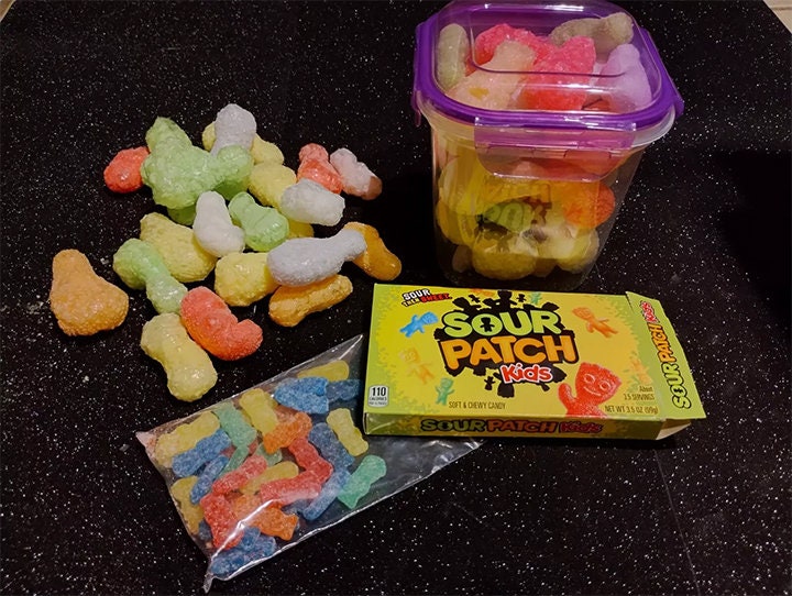 Freeze Dried SOUR PATCH KIDS! All Varieties Jars You Pick Size! 4oz 8oz 16oz Ounces- Jam Packed Full WoN'T FiND ANYWHERe eLSE! Dino-Delites!