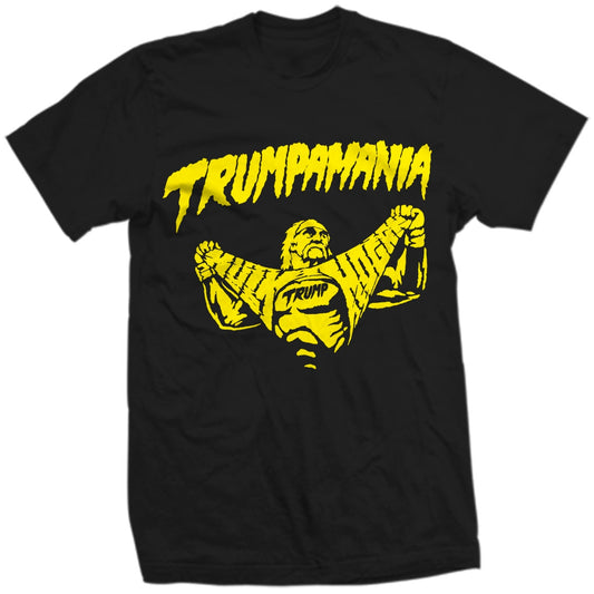 TRuMPMANIA Hulk Hogan TRuMP PRESiDENTIAL ReTRO HULK HOGAN Old School new black SHIRT