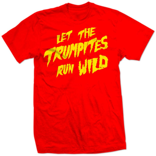 2024 "Let the Trumpites Run Wild '24" Trumpmania Hulk Hogan Trumpamania Trump Funny Presidential Retro Old School New Red Trumpite Shirt