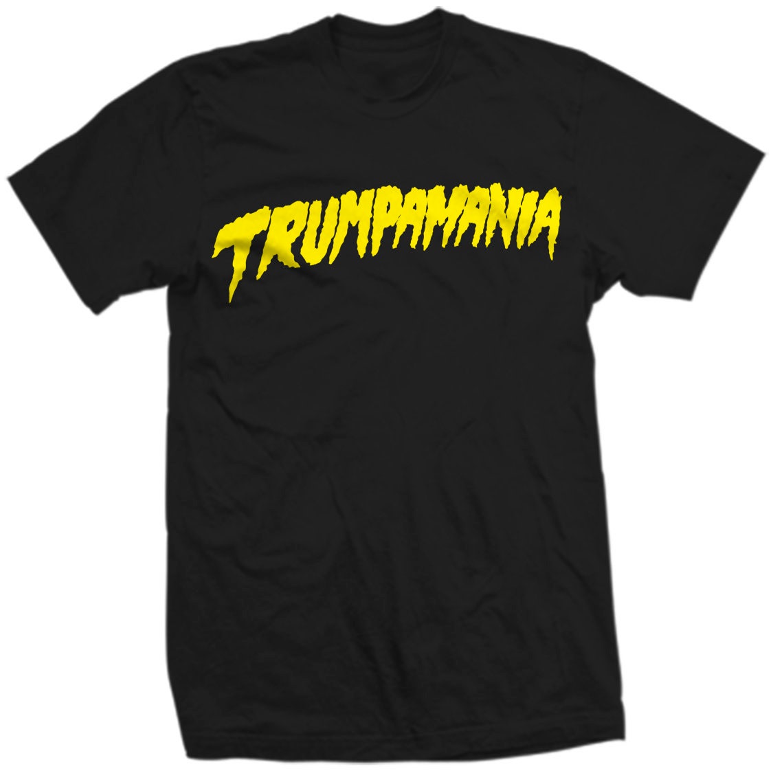 Hulk Hogan TeXT TRuMP PRESiDENTIAL TRuMPMANIA ReTRO HULK HOGAN Old School new black SHIRT