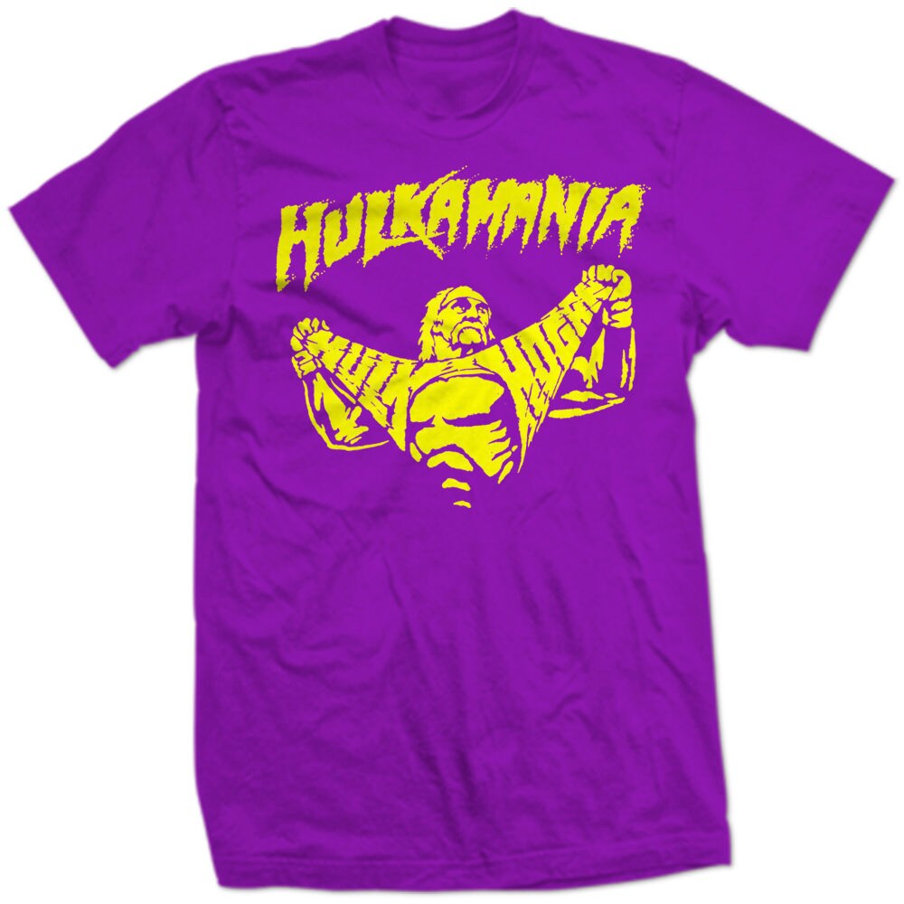 HULKAMANIA Hulk Hogan RIPPING p|y Wrestling TRuMP PRESiDENTIAL wwf wwe fighting public debate TRuMPMANIA ReTRO Old School election SHIRT