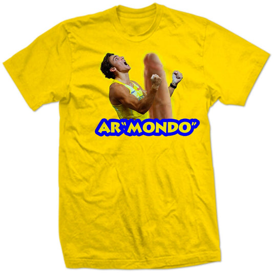 Armand "MONDO" Duplantis OLYMPICS Pole Vaulting Vault Big Weiner Disqualifies olympic event Huge PENIS Excited Screaming Gold Funny SHiRT