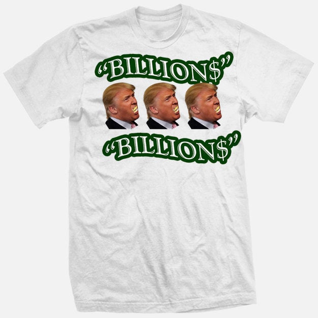 TRUMP GoLD GRiLL BLiNG TEEtH DiAMONDS BiLLIONS RAPPER grille rap tee dollas Donald Kamala Harris President Presidential Debate Money SHIRT