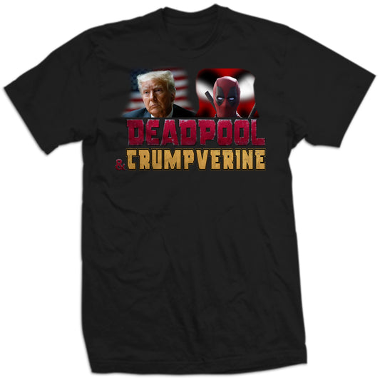 TrumpVerine vs. Deadpool Parody T-Shirt - The Ultimate TRUMP-POOL Mashup